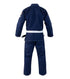 Combat Corner BJJ GI - Navy Blue v6 - FREE WHITE BELT - MMA Fightland